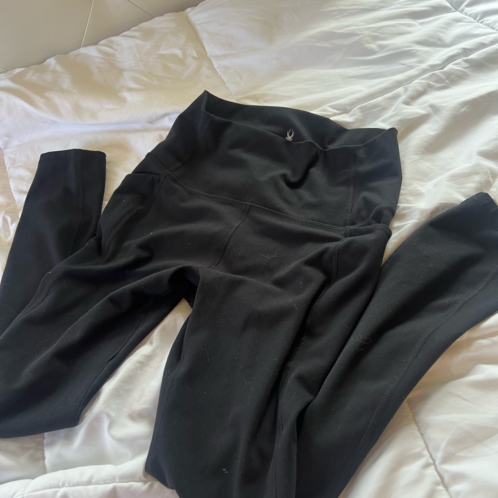 THERMAL LEGGINGS | black thermal leggings